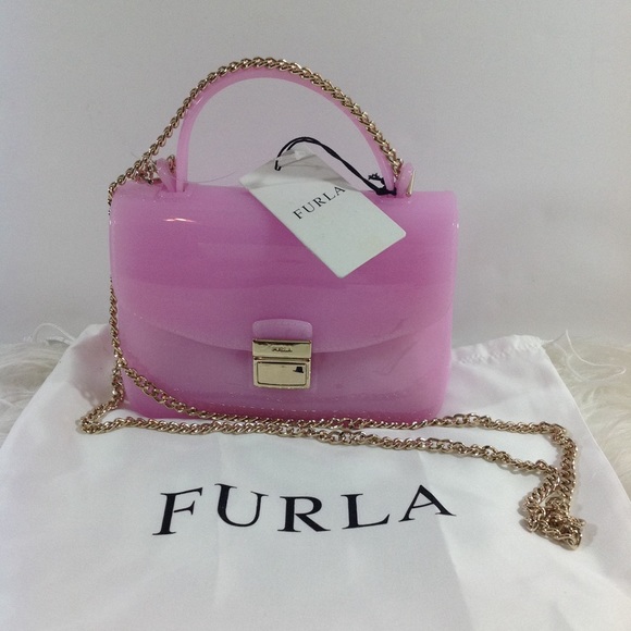 Furla Handbags - Furla light pink Crossbody w/ dustbag